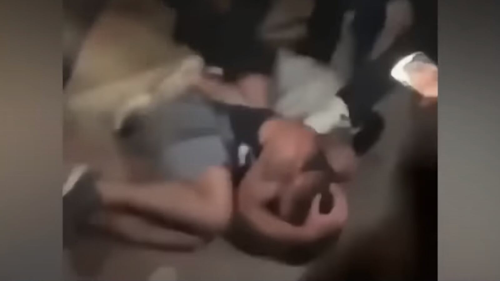 Video of the alleged attack on Marines in San Clemente.