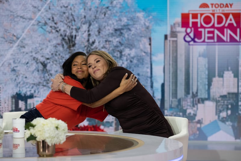 Sheinelle Jones and Jenna Bush Hager