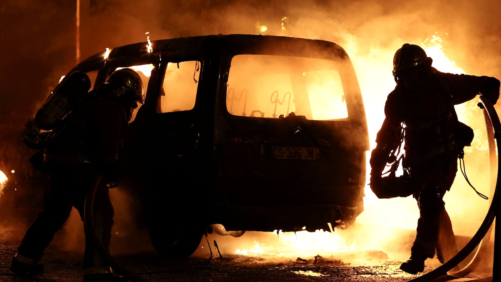 Mass demonstrations and riots erupted in France following a police officer's shooting of the teenager know as Nahel