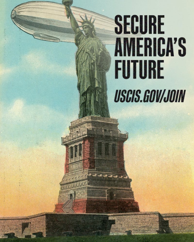 DHS recruitment has leaned heavily on “Defend the Homeland” vibes.