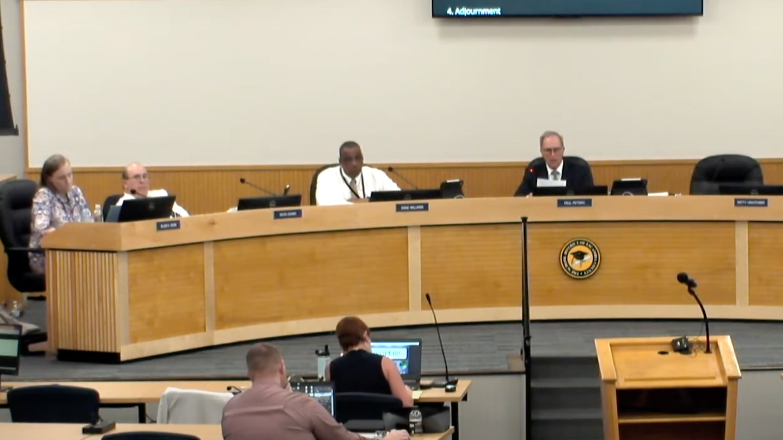 Escambia County special school board meeting