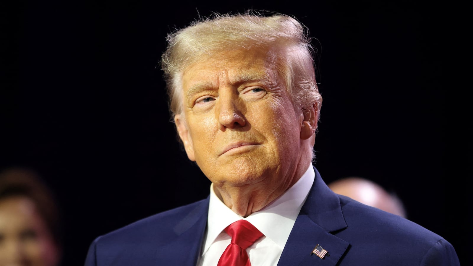 Former U.S. President Donald Trump addresses The Faith and Freedom Coalition's 2023.