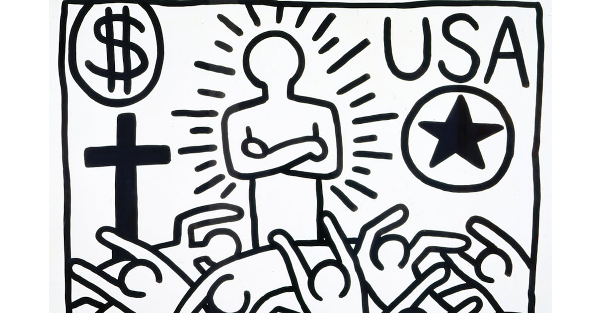 Keith Haring s Public Political Art At Paris s Musee D Art Moderne keith-haring-s-public-political-art-at-paris-s-musee-d-art-moderne