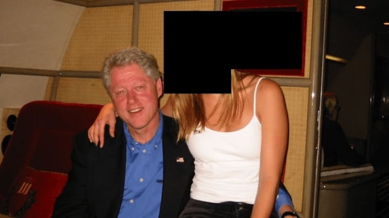 Bill Clinton in image from the Epstein Files released December 19, 2025.