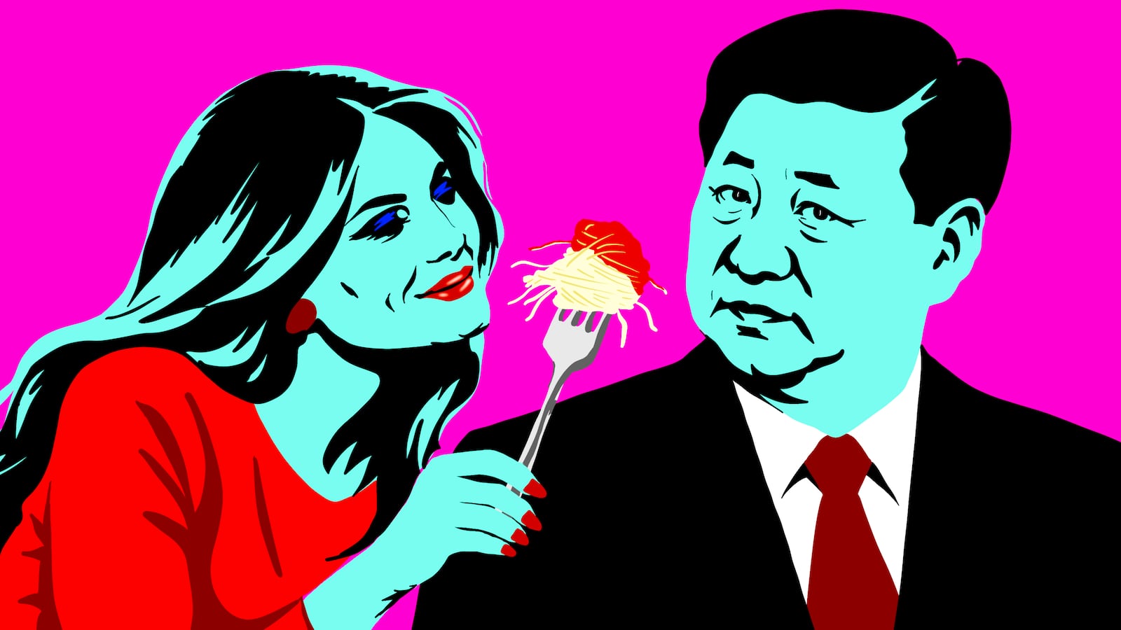 Xi Jinping, Melania Trump