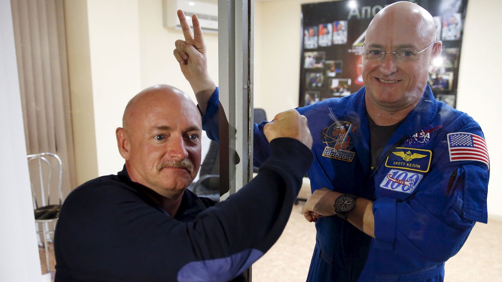 mark and scott kelly twin study nasa francine garrett-bakelman university of virginia cornell blood telomeres telomere lengthening aging cancer