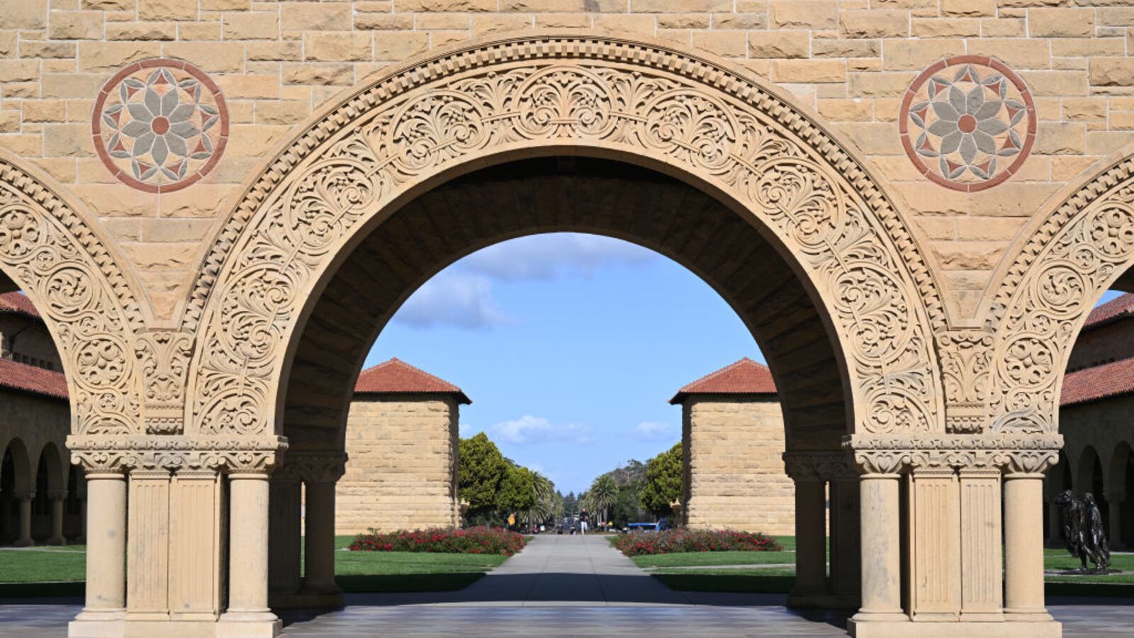 A view of the Stanford University Main Quad in Stanford, California, on Nov. 7, 2023.