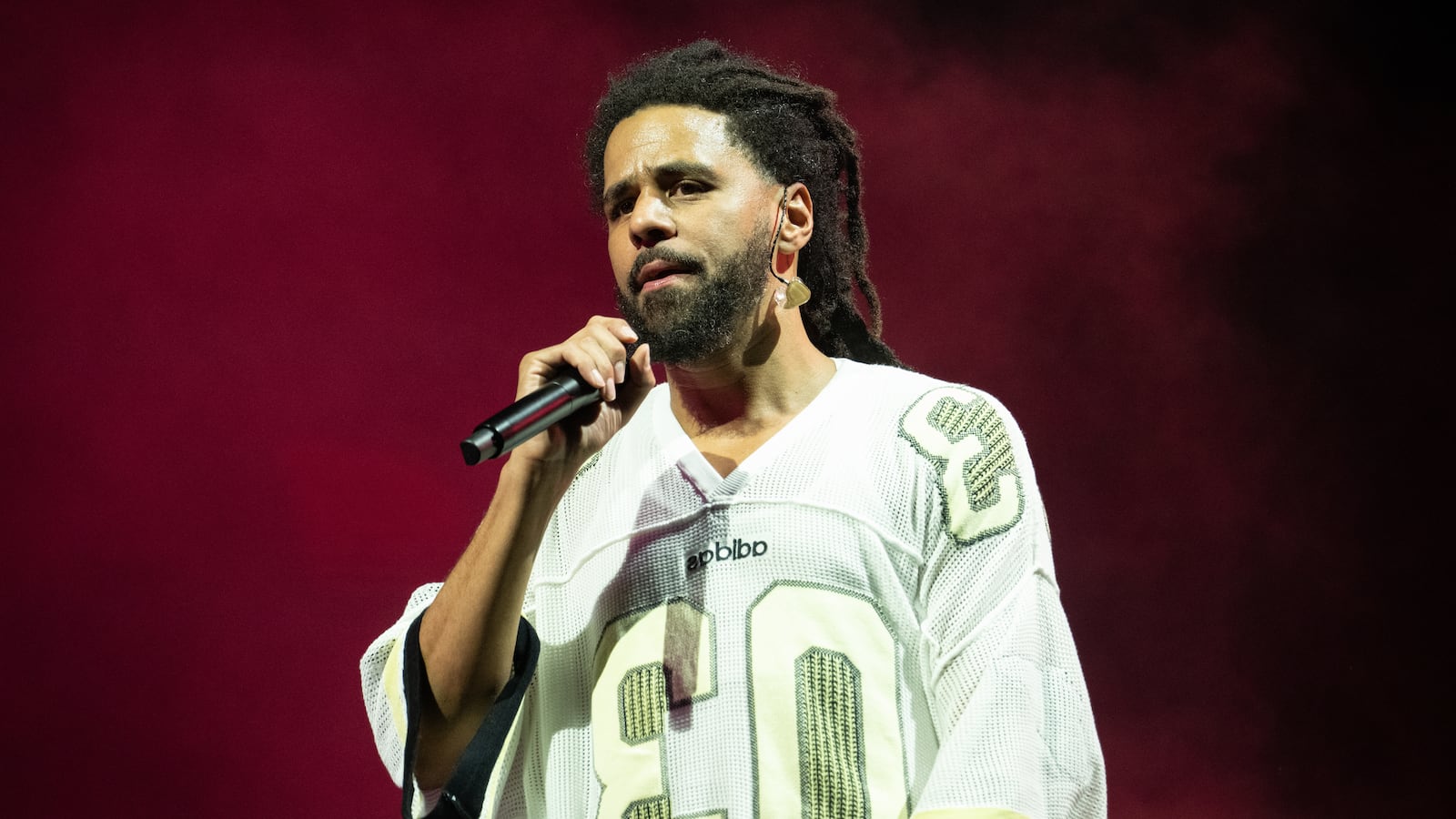 J. Cole performs