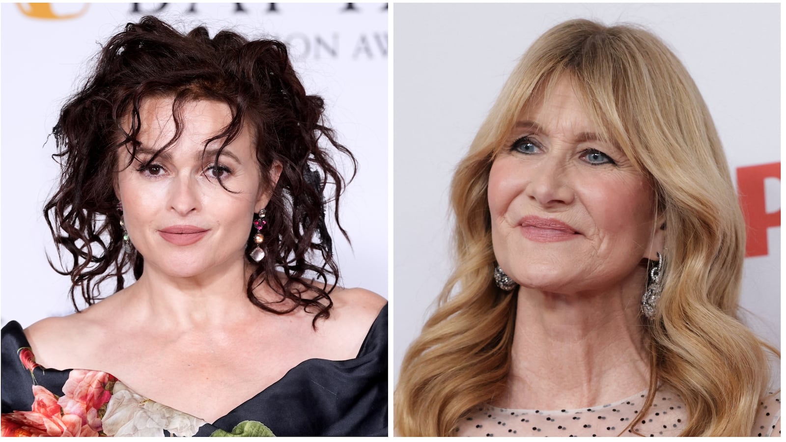Helena Bonham Carter and Laura Dern