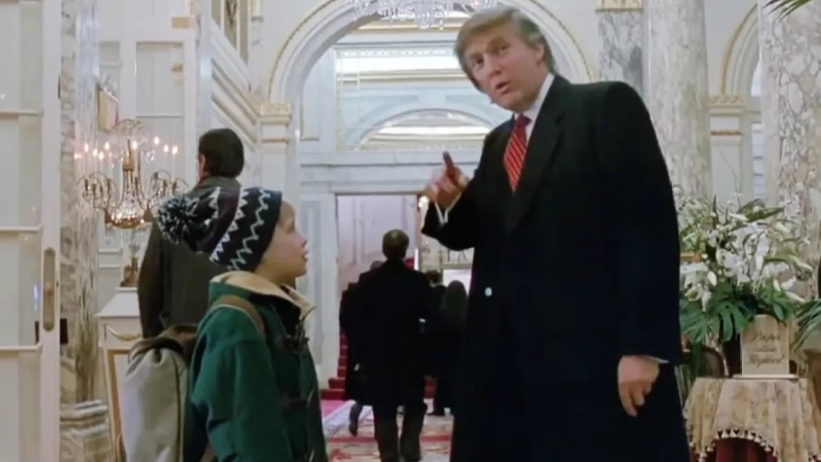 Donald Trump made a cameo in "Home Alone 2: Lost in New York."