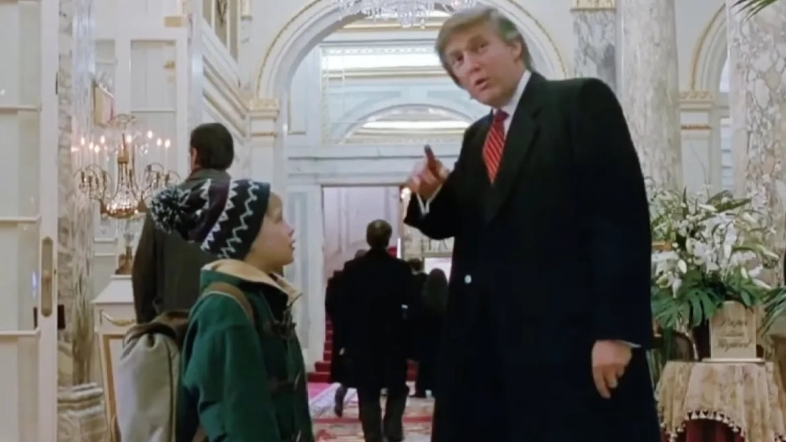 Donald Trump made a cameo in "Home Alone 2: Lost in New York."