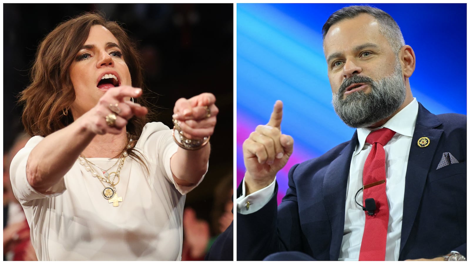 Nancy Mace and Cory Mills