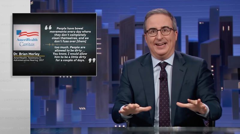 John Oliver's episode on Medicaid