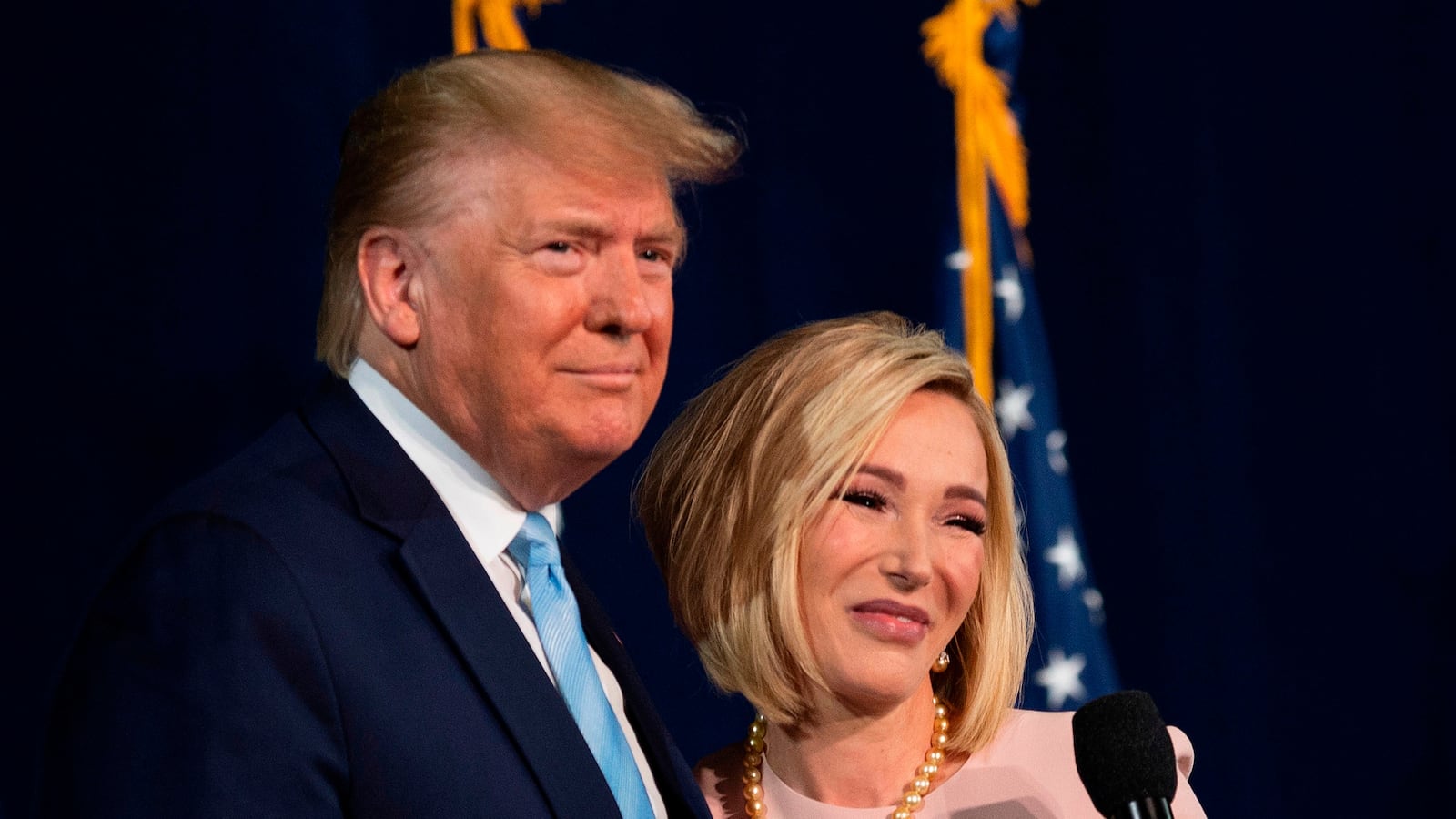 Donald Trump and Paula White.