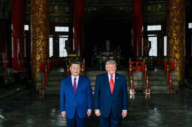 donald trump china xi jinping