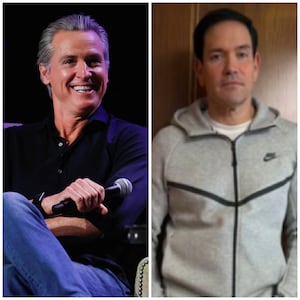Newsom, Rubio