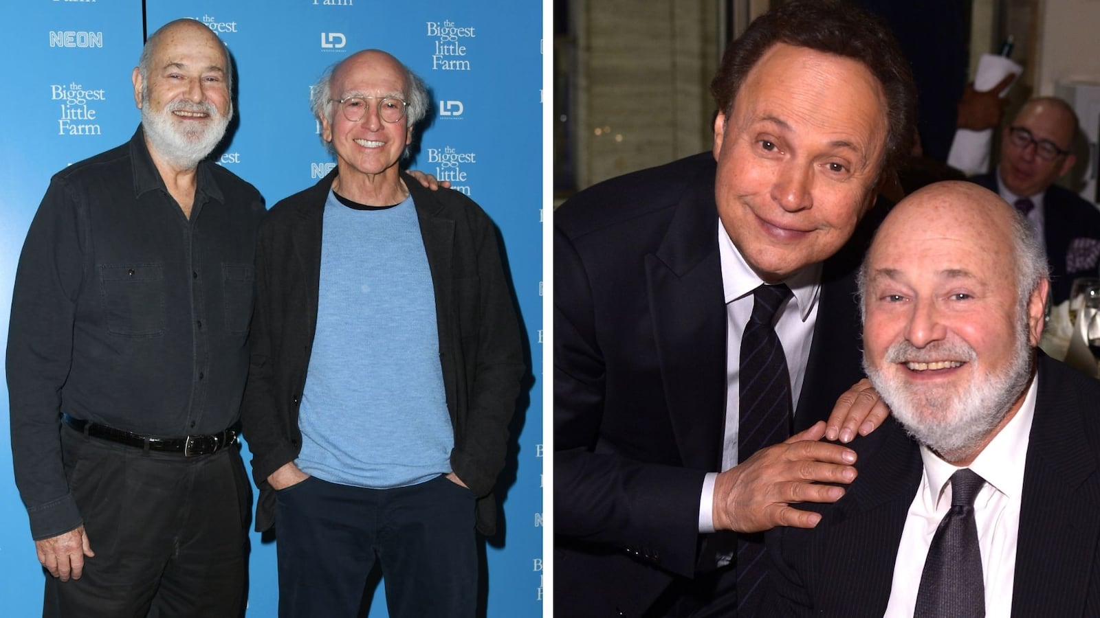 Rob Reiner with Larry David and Billy Crystal.