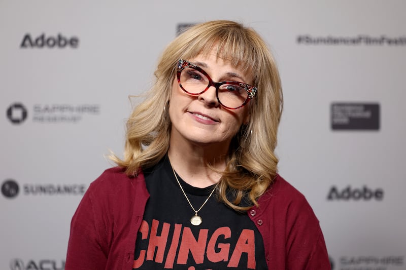 Maria Bamford attends "Paralyzed By Hope: The Maria Bamford" Premiere during the 2026 Sundance Film Festival