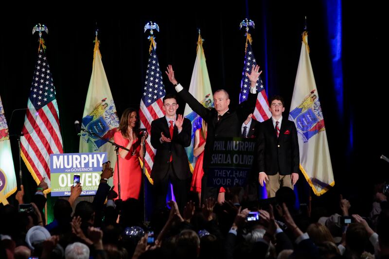 New Jersey Gov. Phil Murphy, a Democrat, won his 2017 gubernatorial election by 13 points—a significant margin in a state that had been run by the Republican Chris Christie for eight years prior.