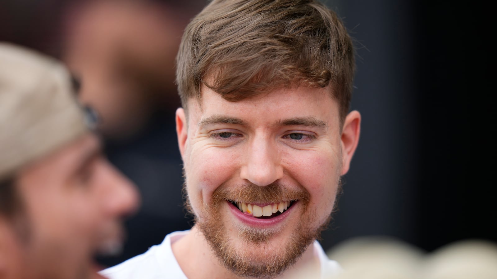 Mr. Beast is seen in attendance during a match between Inter Miami and CF Montréal at DRV PNK Stadium on March 10, 2024 in Fort Lauderdale, Florida.