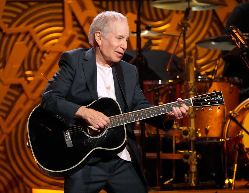 Singer-songwriter Paul Simon
