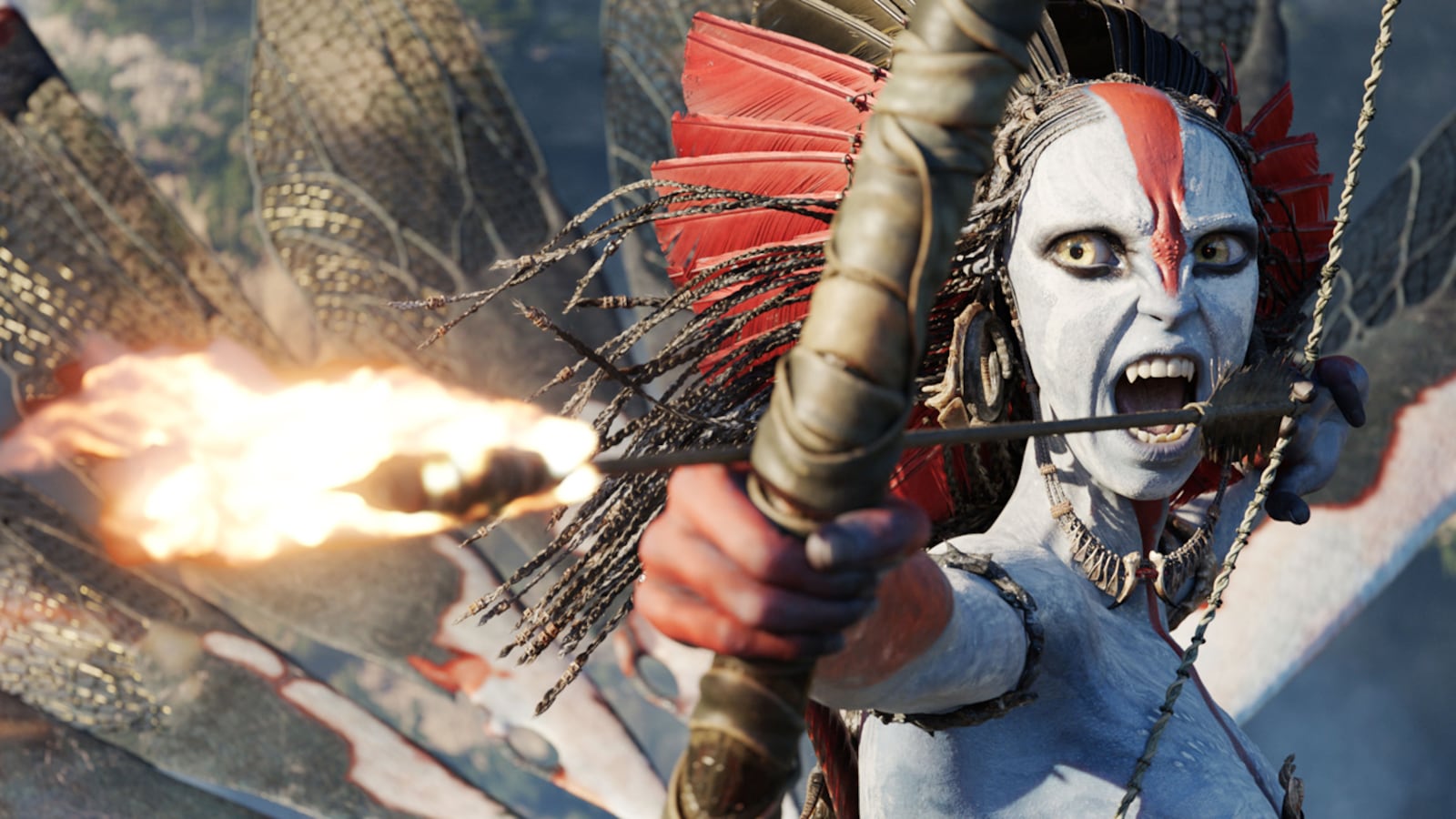 A still from "Avatar: Fire and Ash"