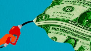 Gas pump illustration