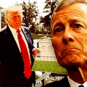 John Roberts, Donald Trump, ballroom