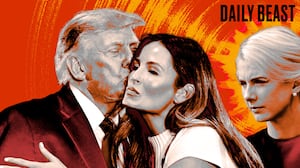 Donald Trump, Margo Martin and Natalie Harp