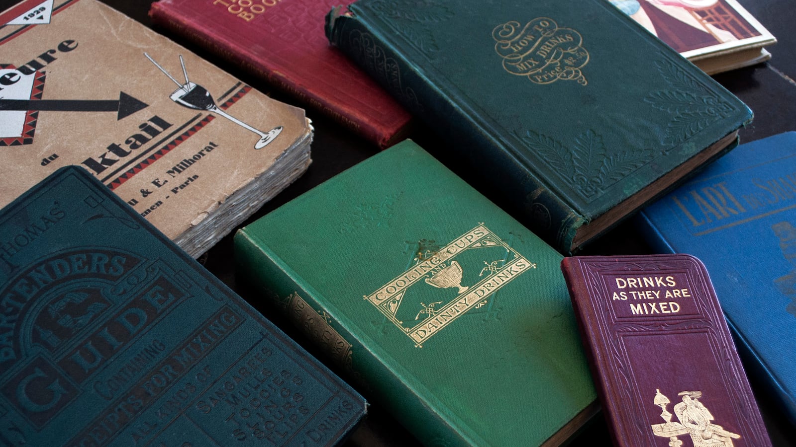 The Hunt for the Rarest Cocktail Books
