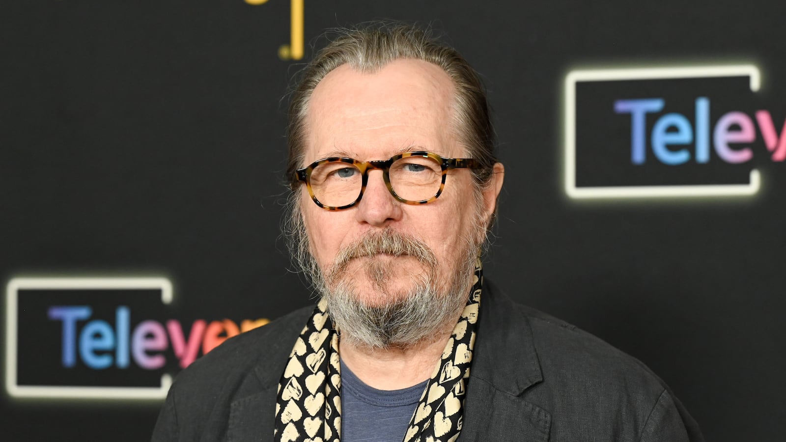 Gary Oldman at the "Slow Horses" Press Line at TV Academy's Inaugural Televerse Festival held at the JW Marriott at L.A. Live on August 14, 2025 in Los Angeles, California.