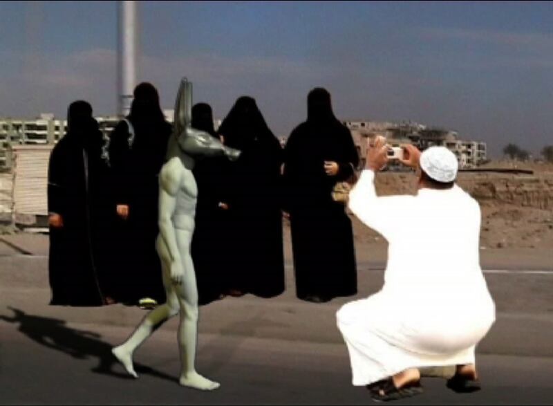 articles/2013/11/11/fotofest-2014-brings-largest-collection-of-contemporary-arab-photographic-art-to-u-s/OZ_HafezK_Presidents-Superheroes_jnwl02