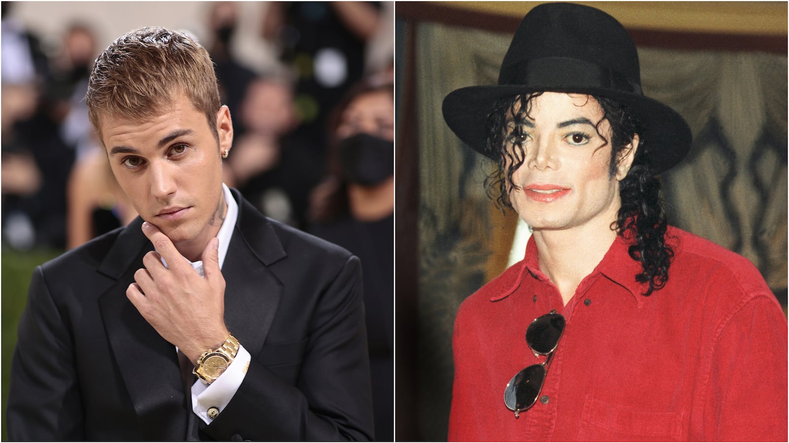 Justin Bieber and Michael Jackson