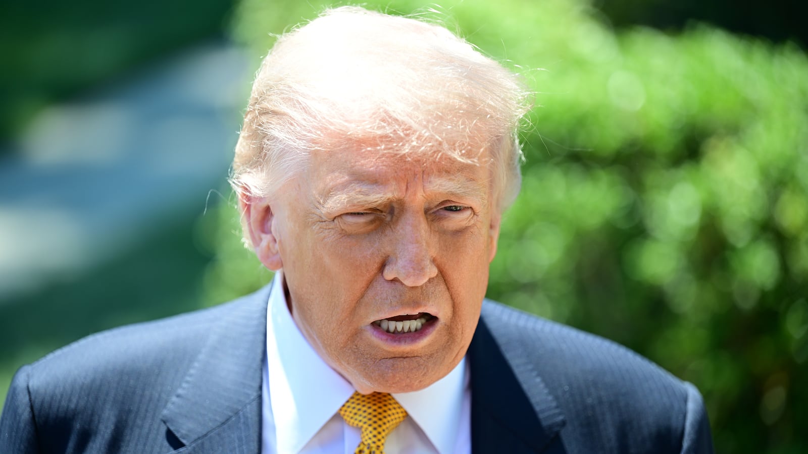The White House is considering a plan for President Donald Trump, pictured May 12, to issue 250 pardons to mark the 250th anniversary of American independence, according to the WSJ.