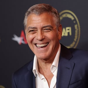 George Clooney attends the American Film Institute (AFI) Awards Luncheon in Los Angeles, California, U.S., January 9, 2026.