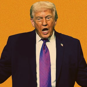 Donald Trump photo illustration