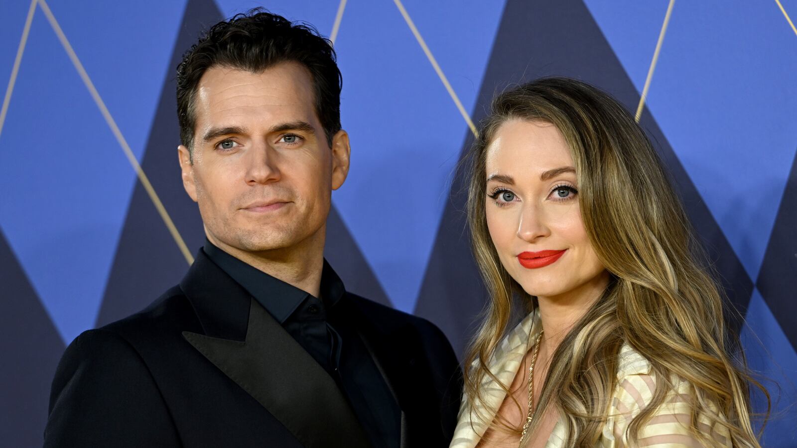 Henry Cavill and Natalie Viscuso on the red carpet in 2024.