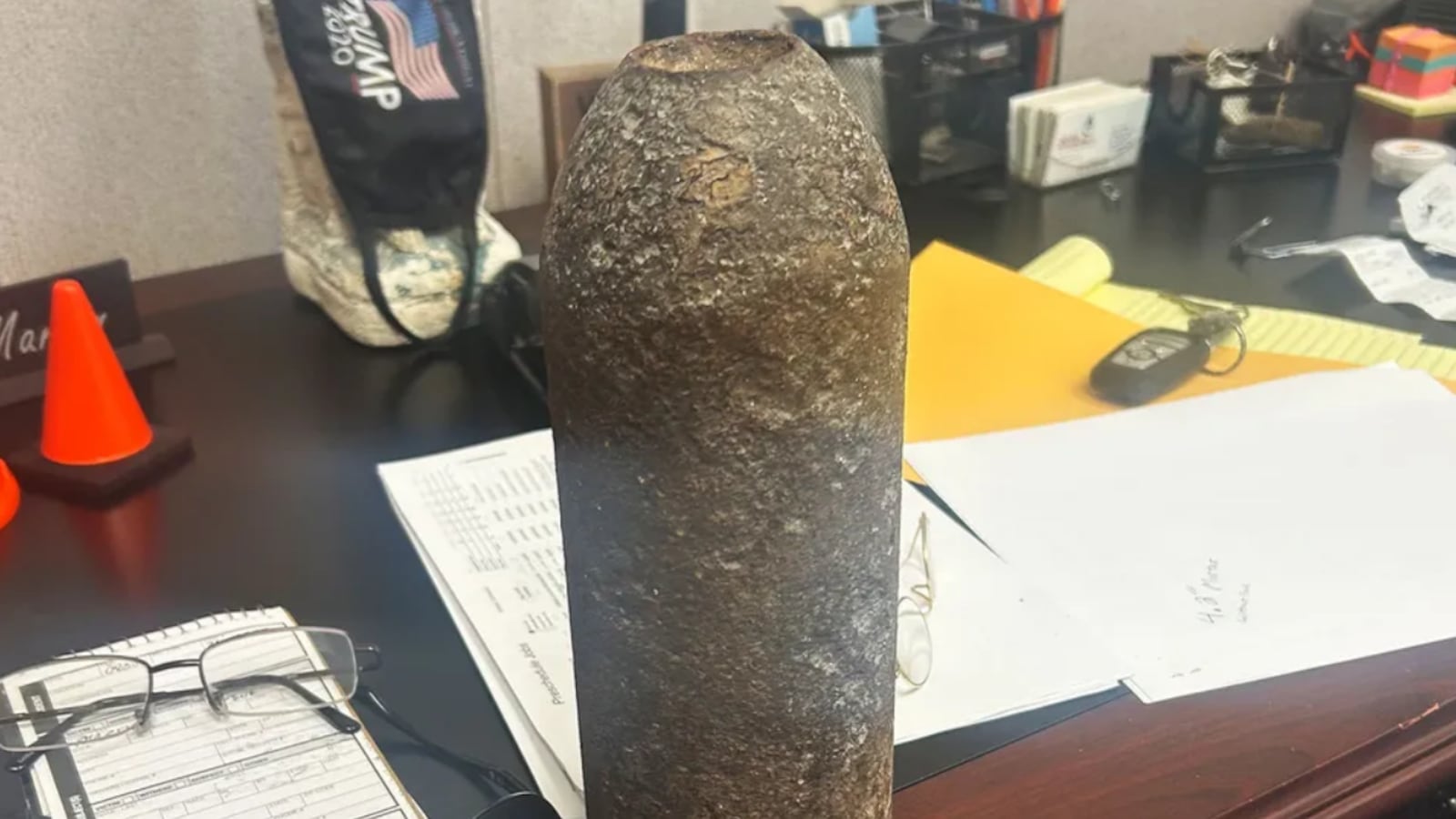 Office bomb