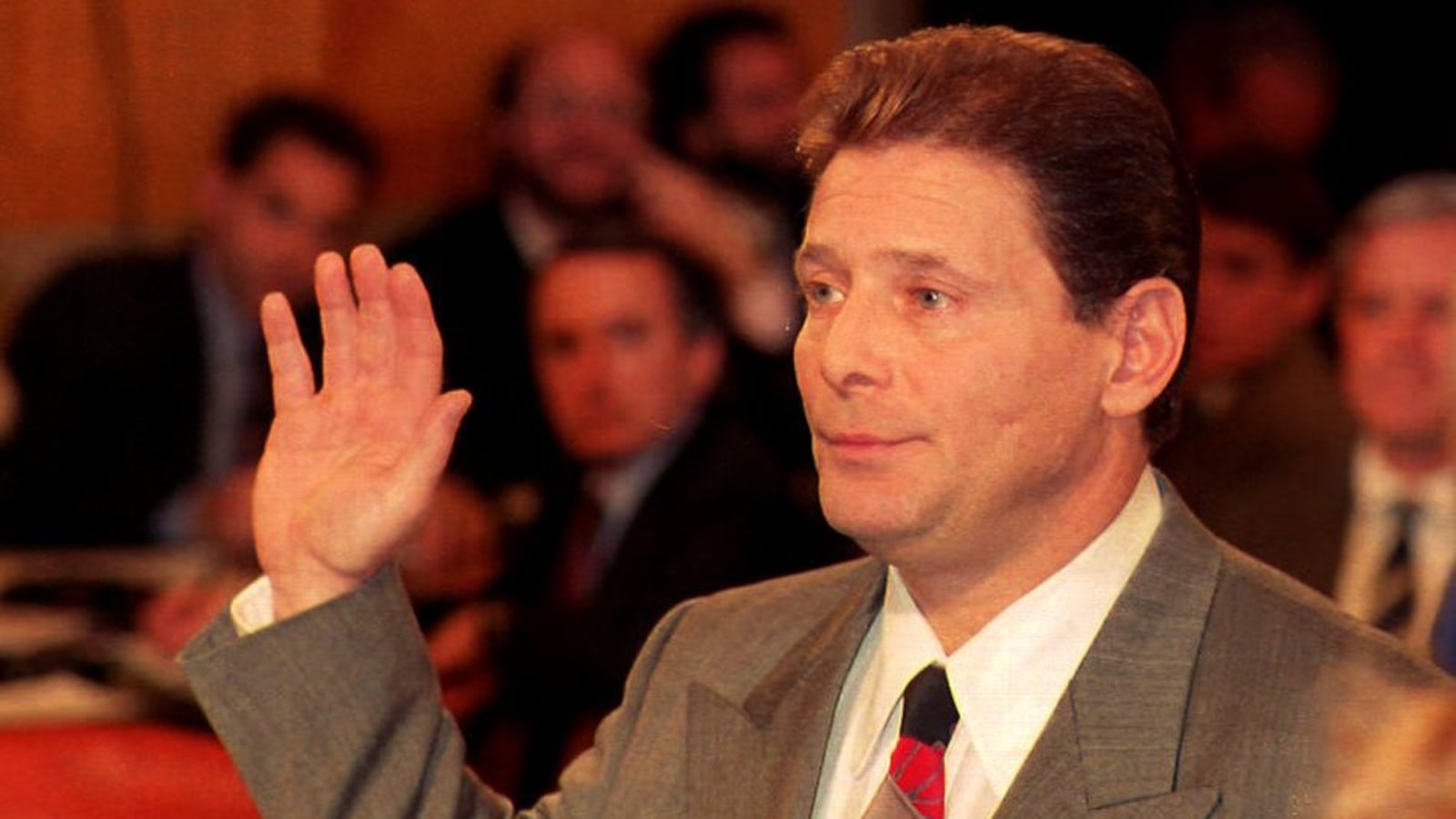 Salvatore "Sammy the Bull" Gravano, a former member of the Gambino family.