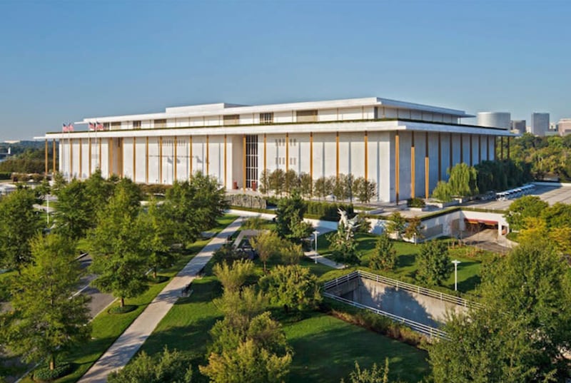 The Kennedy Center as it is now...