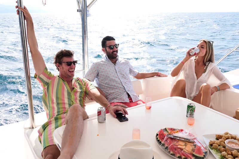 Shep Rose, Rod Razavi, and Taylor Ann Green.