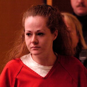 A picture taken on December 4, 2007 shows death row inmate Christa Pike entering a Knox County Criminal Court in Knoxville, Tennessee, US., obtained by Reuters on September 30, 2026.