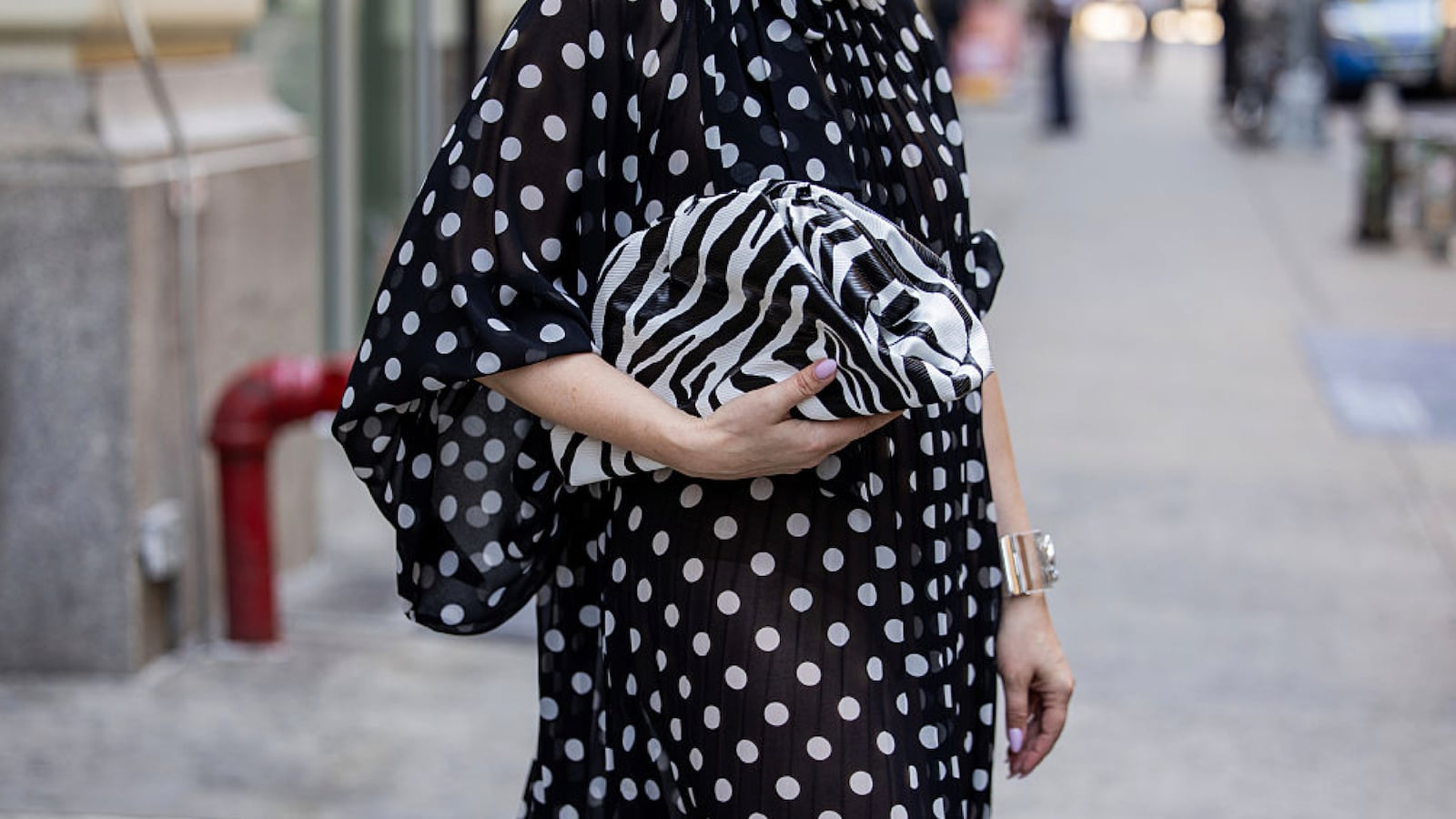 polka dot dress for fall Beige Tulle Polka Dot Midi Dress - All Dresses