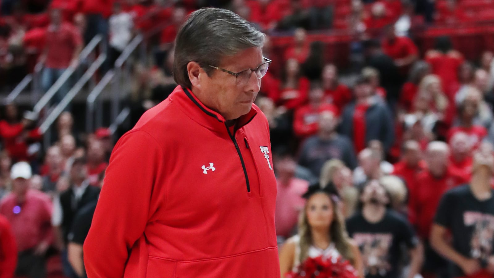 Texas Tech Basketball Coach Mark Adams