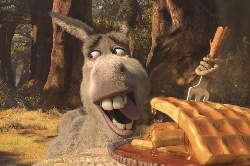 Donkey in "Shrek"