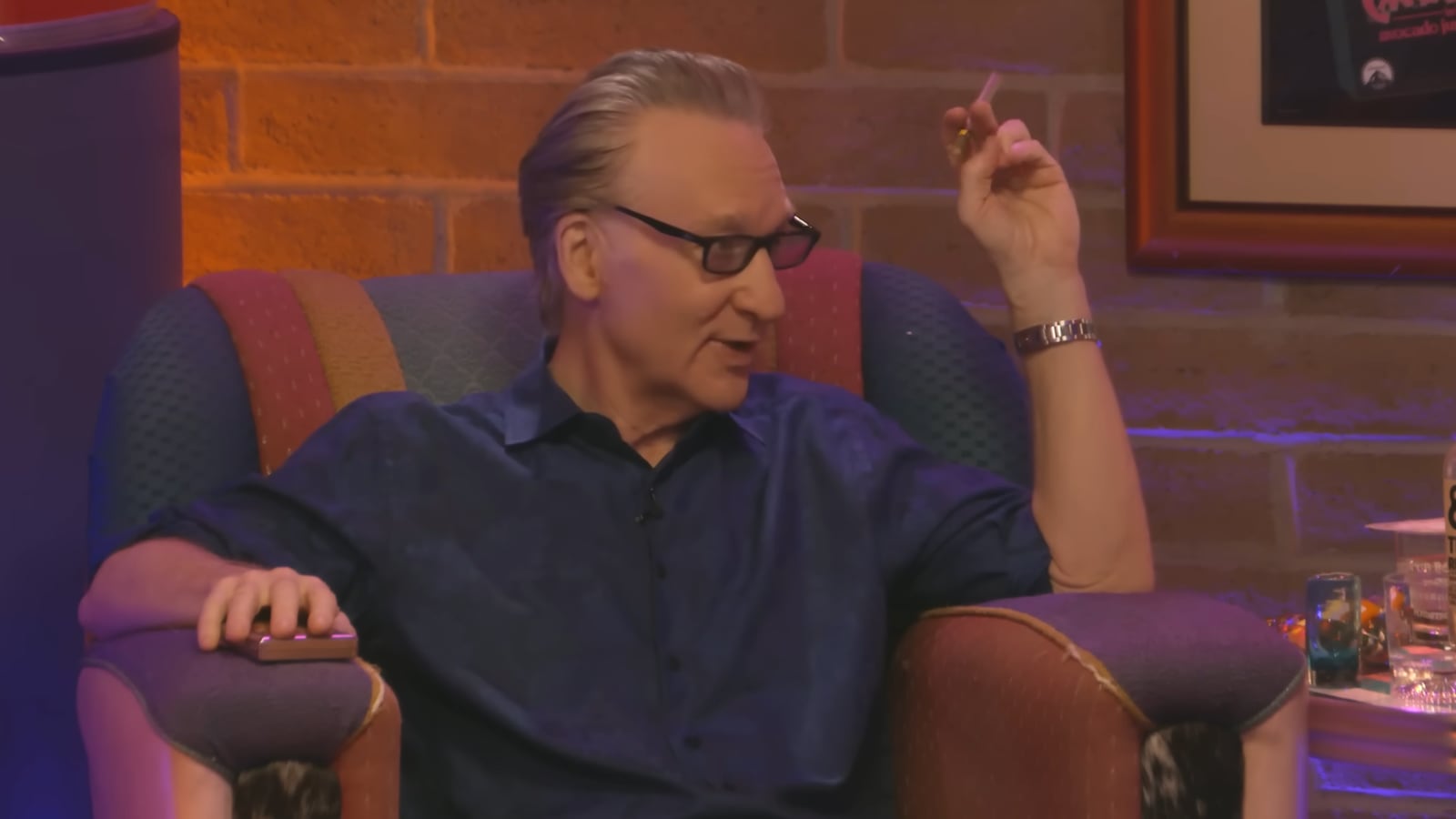 Bill Maher appears on his Club Random podcast.