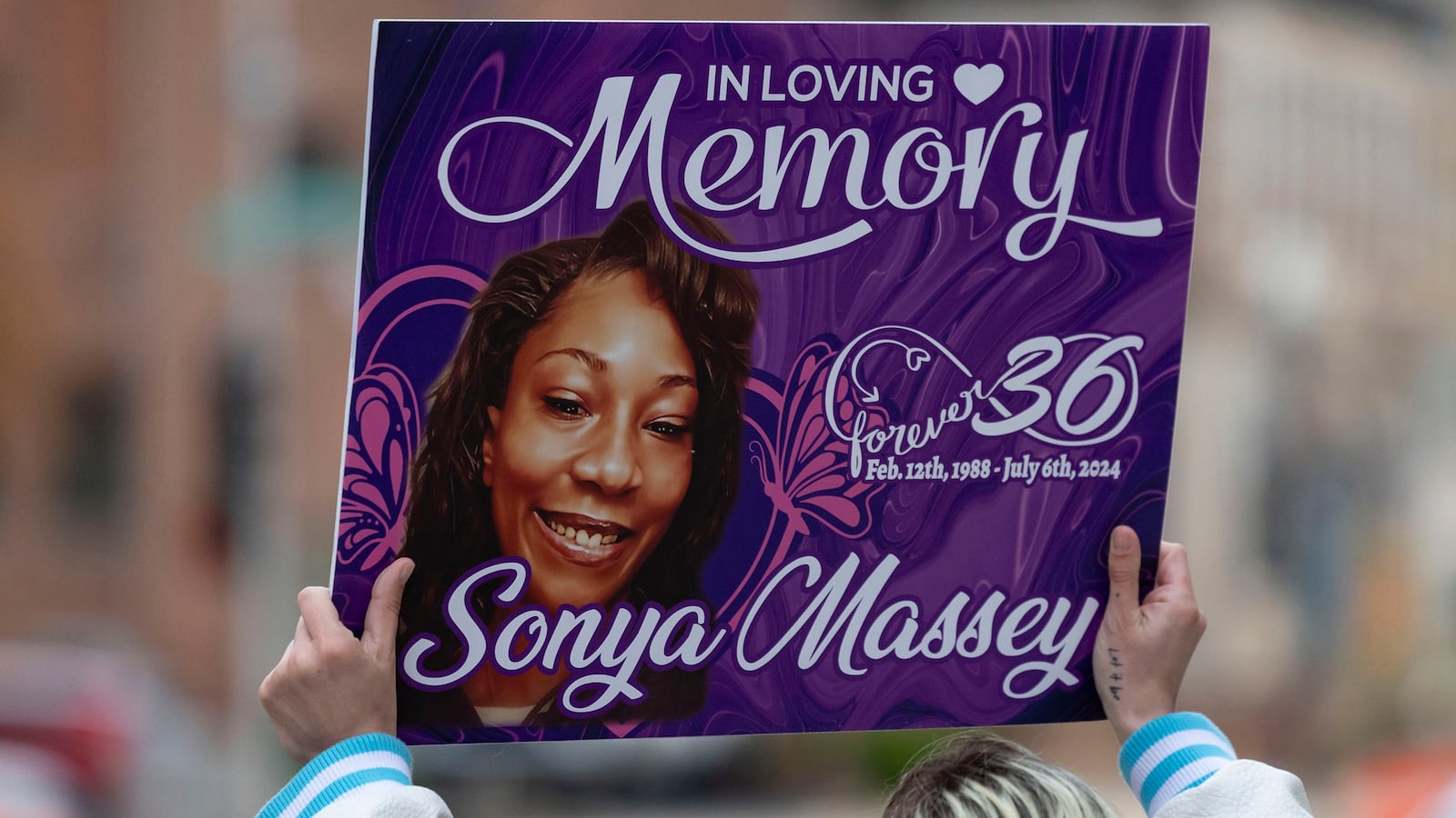 Sonya Massey sign