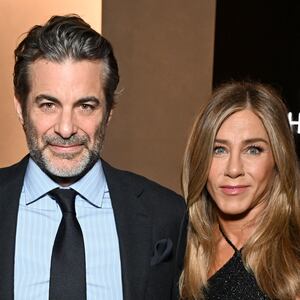 Jim Curtis and Jennifer Aniston