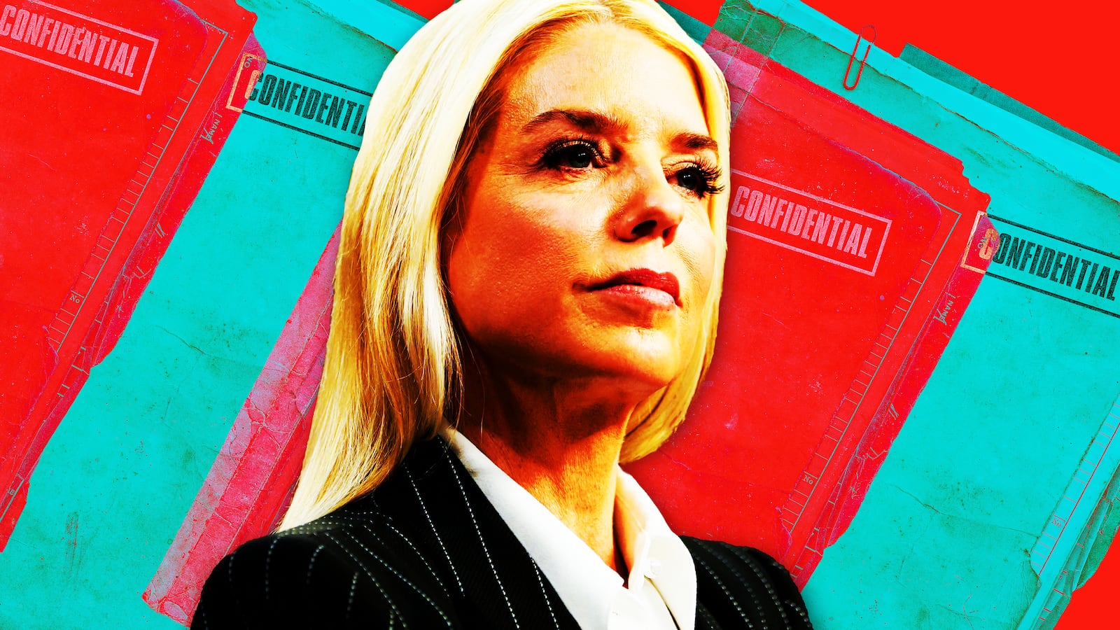 Pam Bondi illustration