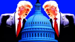 Donald Trump photo illustration